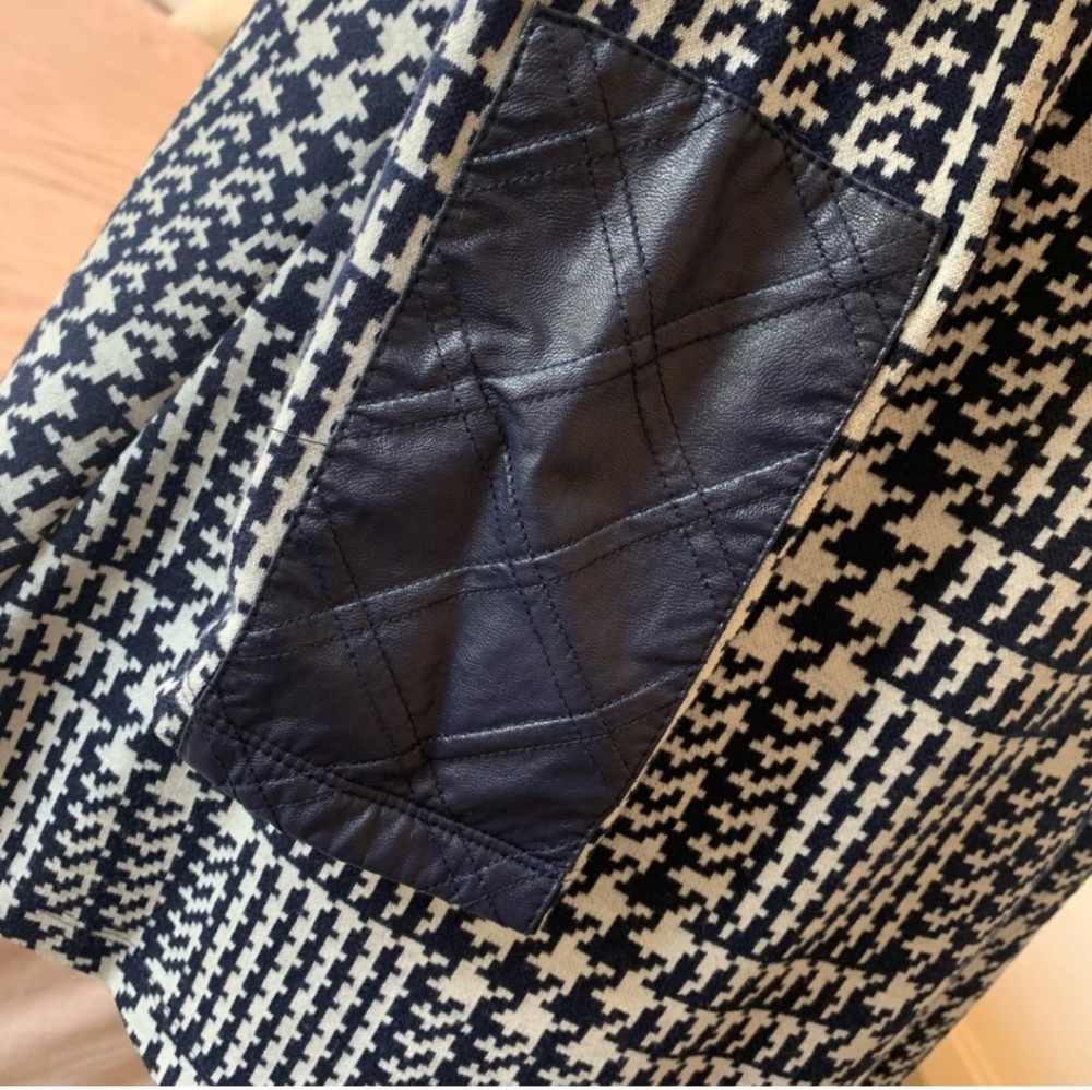 Tyler Boe Houndstooth Tunic Size Small - image 4